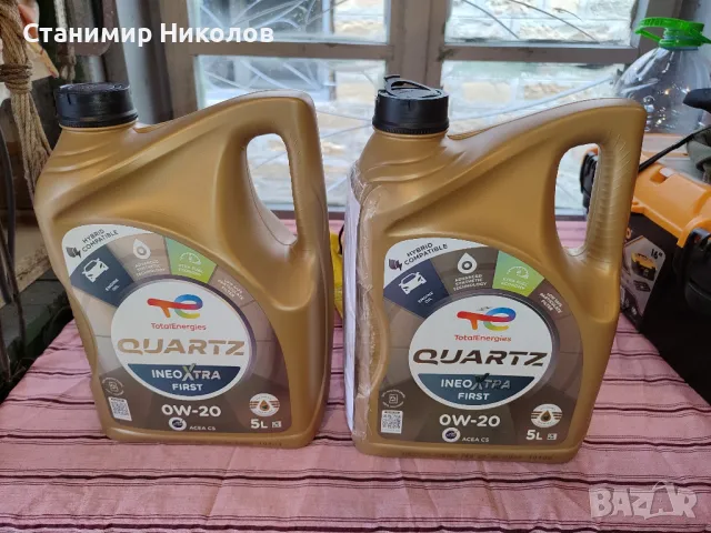 Ново двигателно масло Total Quartz Ineo First 0W-20 - 6 литра Peugeot,Opel,Citroen., снимка 1 - Аксесоари и консумативи - 47968736