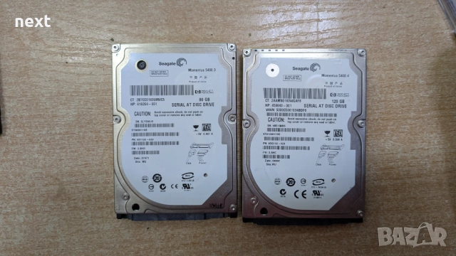 160GB,120GB,80GB HDD 2.5" хард диск за лаптоп + Гаранция, снимка 2 - Твърди дискове - 52166422