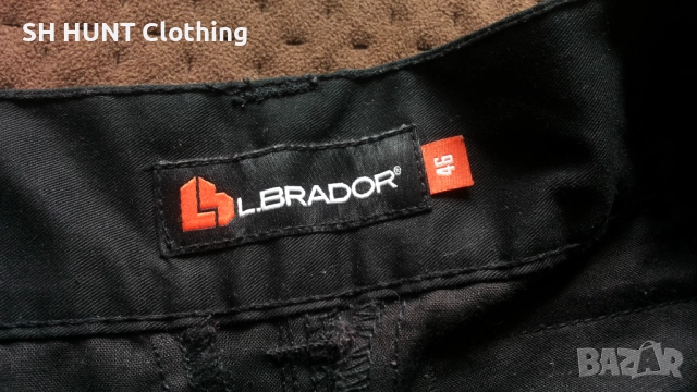 L.Brador 1842PB Stretch Work Trousers 46 / S работен панталон с от части еластична материя W4-271, снимка 14 - Панталони - 52046771