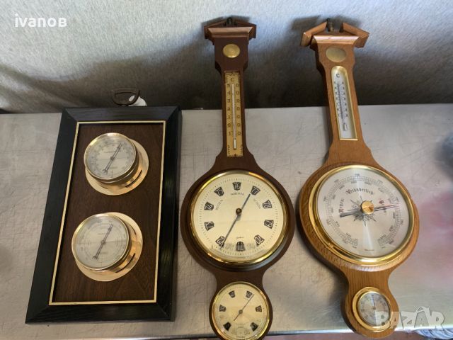 барометър термометър , снимка 8 - Антикварни и старинни предмети - 45495320
