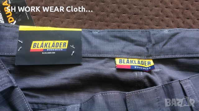 BLAKLADER 1496-1330 Service Work Trouser Размер 52 / L работен панталон W4-147, снимка 15 - Панталони - 45609391