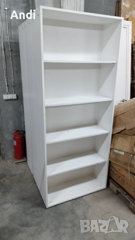 Гардероб - Етажерка 83/200/32см - офис шкаф с рафтове за документи 4бр, снимка 16 - Шкафове и рафтове - 53103165