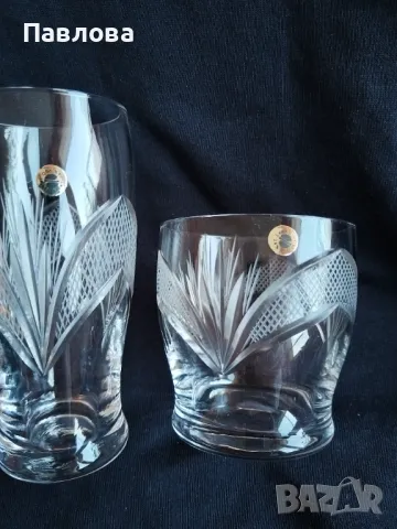 Кристални чаши серия Рамона , снимка 5 - Чаши - 50116591