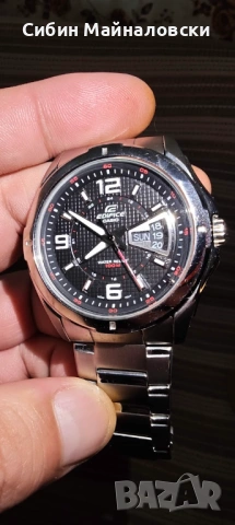 Мъжки часовник хронограф Casio Edifice EF-129D-1AVEF — €85