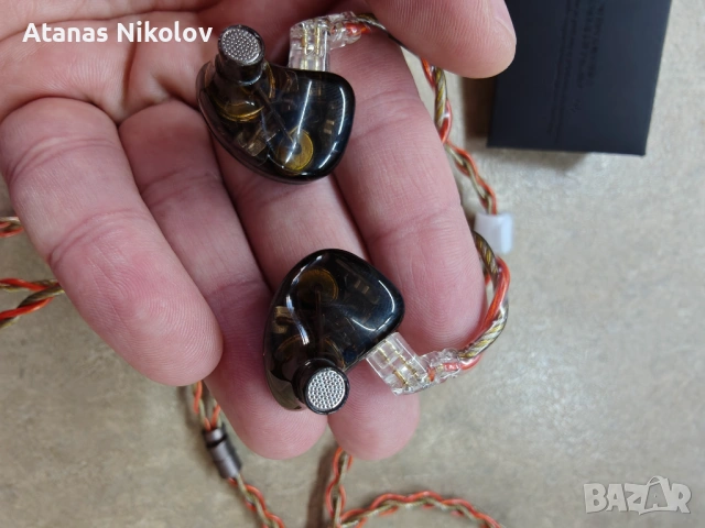 CCA Hydro + 4.4mm балансиран кабел Ivipq – като нови, снимка 4 - Слушалки и портативни колонки - 53162558