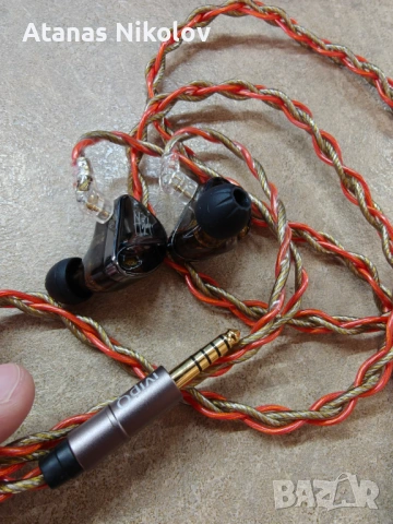 CCA Hydro + 4.4mm балансиран кабел Ivipq – като нови, снимка 5 - Слушалки и портативни колонки - 53162558