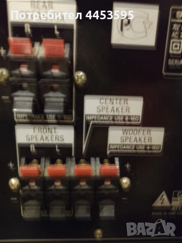 SONY TA-AV581, снимка 6 - Ресийвъри, усилватели, смесителни пултове - 53444454