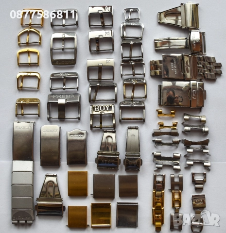 ТРАНСПЕРАНТНА КАТАРАМА ESPRIT,ЗАКОПЧАЛКА ЗА ЧАСОВНИК ТОКИ ЕСПРИТ.БЪКЪЛИ ЗА КАИШКИ ТИП ПЕПЕРУДА, снимка 15 - Каишки за часовници - 50261368