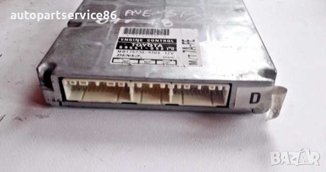 Блок за управление на двигателя – ECU за Toyota Avensis 1.8 Бензин 8966105210 MB1757009304, снимка 2 - Части - 54215366