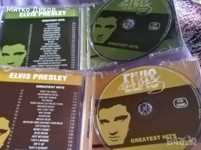 Elvis Presley Greatest Hit -2 броя CD-40 хита отлични, снимка 18 - CD дискове - 45725425