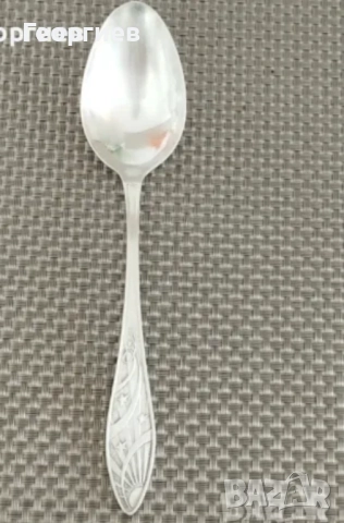 Посребрени мелхиорени лъжици ,вилици за супа от СССР , снимка 8 - Прибори за хранене, готвене и сервиране - 43199619