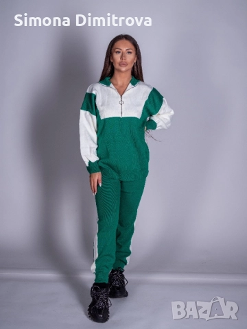 Спортно елегантен комплект- плетиво- Manuela 