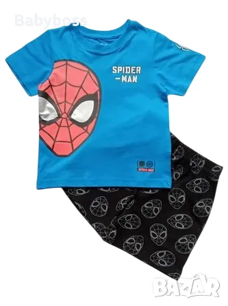 Лятна пижама за момче Спайдърмен, снимка 2 - Детски пижами - 50123901