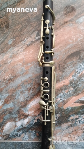 Кларинет, vintage ,  произведен от Hawkes & Son в Лондон, снимка 6 - Духови инструменти - 53539170