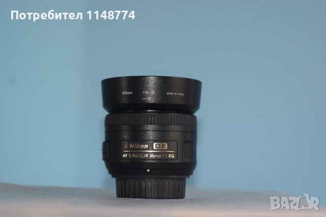 Nikkor AF-S 35mm f1.8G, снимка 3 - Обективи и филтри - 45614235