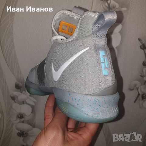 маратонки Nike Lebron 14 XIV (GS) Mag Marty McFly номер 38,5-39, снимка 12 - Маратонки - 34571581