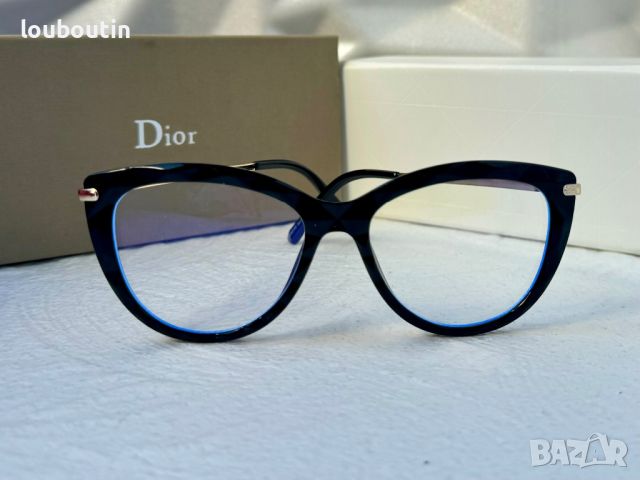 Dior диамант очила за компютър диоптрични рамки.прозрачни слънчеви, снимка 7 - Слънчеви и диоптрични очила - 45242446