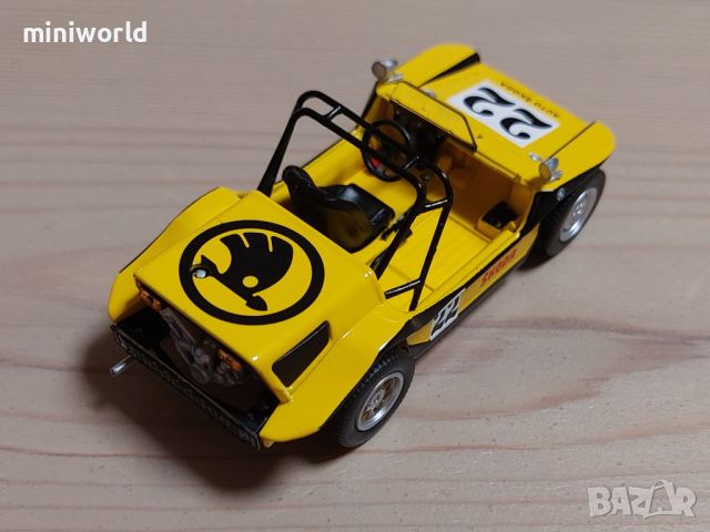 Skoda Buggy Autocross 1971 - мащаб 1:43 на DeAgostini моделът е нов в блистер, снимка 9 - Колекции - 46021448