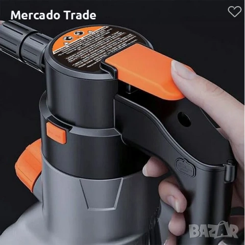 Електрическа пръскачка - пистолет Mercado Trade, За кола, За почистване, Пластмаса, снимка 3 - Аксесоари и консумативи - 54110617