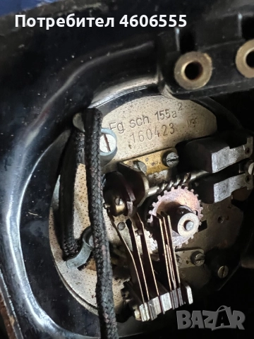 Ретро телефон с метален корпус и бакелитова слушалка.Siemens & Halske., снимка 7 - Антикварни и старинни предмети - 52207488