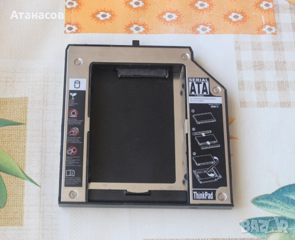 Кутия за втори твърд диск IBM ThinkPad Caddy SATA, снимка 1