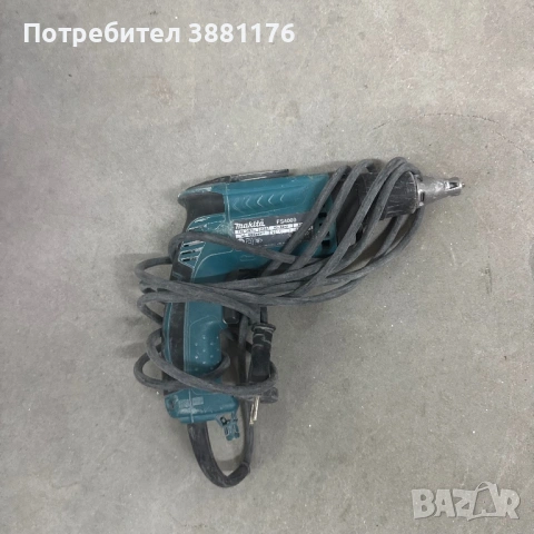 Винтоверт за гипсокартон Makita FS4000, 570 W, 0 - 4000 min-1, 1.3 кг.