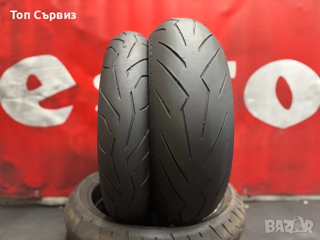 120 70 17/180 55 17, Мото гуми, Pirelli DiabloRosso2/3, снимка 2 - Гуми и джанти - 50822032