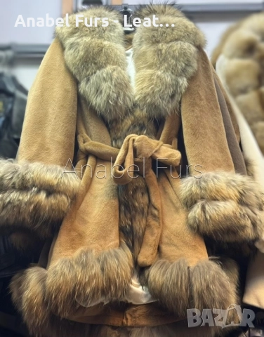 Дамски палта от алпака - вълна, кашмир и естествен косъм от лисица, снимка 14 - Палта, манта - 37354728