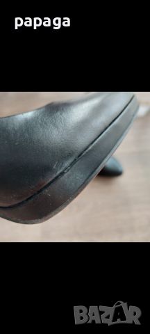 Черни обувки на ток, 38, Graceland,  изкуствена кожа , снимка 2 - Дамски обувки на ток - 46465491