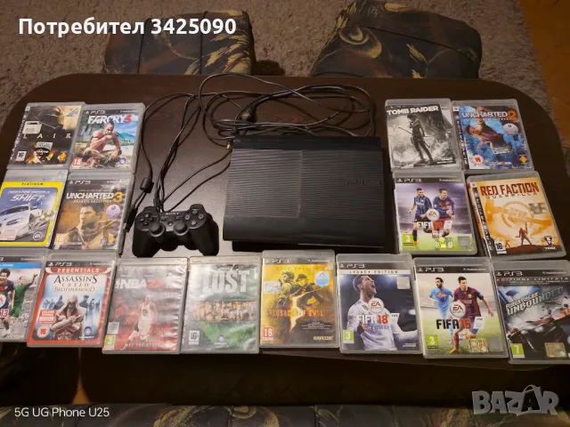 Playstation 3 + 15 игри , снимка 1 - PlayStation конзоли - 48599979