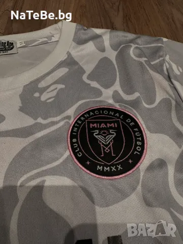 Тениска Inter Miami x Bape, снимка 6 - Тениски - 48409403