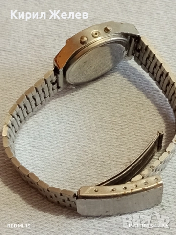 Ретро електронен часовник дамски PANATIC ANTI-MAGNETIC рядък за КОЛЕКЦИЯ 51479, снимка 4 - Антикварни и старинни предмети - 52375103