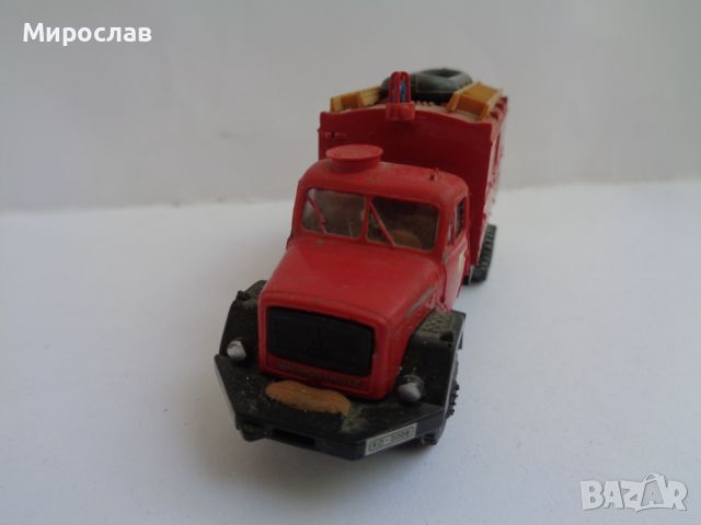 ROCO ? PREISER? H0 1/87 MAGIRUS МОДЕЛ ИГРАЧКА ПОЖАРНА КАМИОН, снимка 2 - Колекции - 46744213