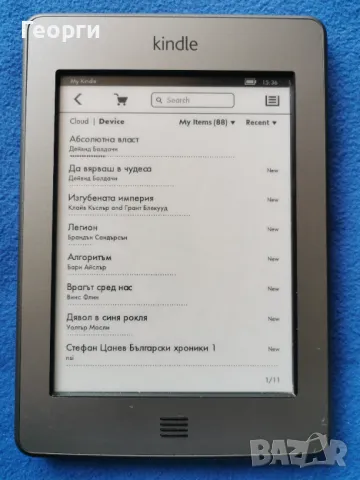 четец Kindle Touch, снимка 2 - Електронни четци - 49236227