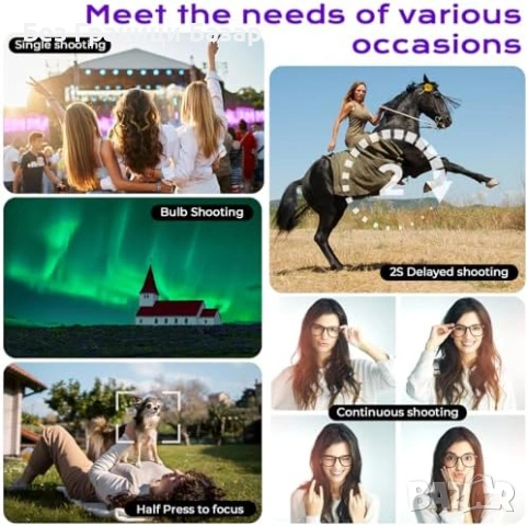 Ново Безжично жично дистанционно за Panasonic Lumix спусък USB-C фотоапарат, снимка 3 - Чанти, стативи, аксесоари - 54151081