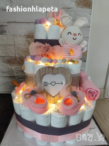 Торта от памперси , снимка 2 - Други - 51132032