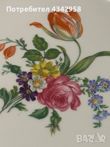 Seltmann Weiden. 1954 г. Порцеланова чиния., снимка 5 - Антикварни и старинни предмети - 52898818