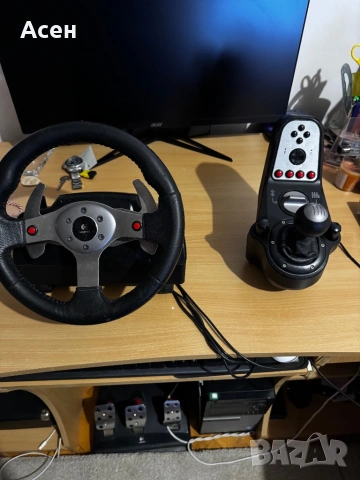 Logitech g27 + shifter