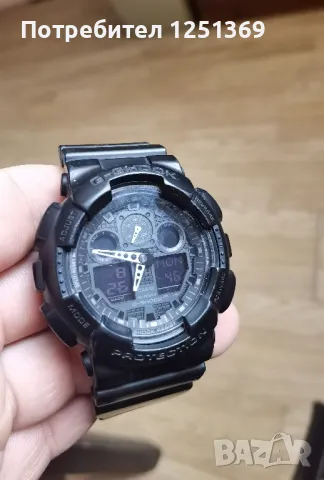 Часовник Casio G-Shock mod. GA 100, снимка 4 - Мъжки - 47126922