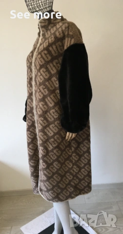 UGG Australia Sherpa дамско ефектно палто М, снимка 3 - Палта, манта - 53178132