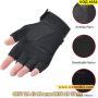 Тактически ръкавици без пръсти с протектор подходящи за различни видове спорт, черни- КОД 4054, снимка 7