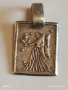Сребърен медальон с зодиакален знак ДЕВА Virgo много красив нежно Арт бижу 52683, снимка 7