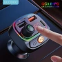 Автомобилен Bluetooth C14 FM трансмитер с USB и PD зарядно устройство, снимка 1