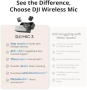 Нов Професионален безжичен микрофон DJI Mic 3 с кейс и 28 часа работа, снимка 6