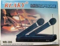 Два безжични микрофона RLAKY WR-306, снимка 1