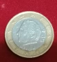 1Евро Белгия Алберт Втори. (2008г) Със напластяване, снимка 2