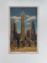 Стара пощенска картичка на Рокфелер Център и RCMH, Ню Йорк, 1940г., снимка 1