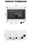 Фотоволтаична PV DC комбинирана кутия, защита от пренапрежение, мълния DC 600V IP65, снимка 13