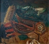 Картина "След буря", худ. Атанас Коцев, 1992 г., снимка 2