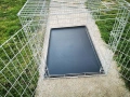 120x77x82cм XXL голяма метална сгъваема клетка за куче за транспорт или стационар, снимка 2